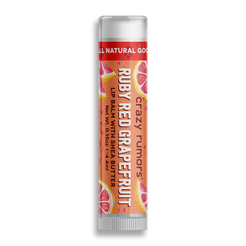 Ruby Red Grapefruit Lip Balm - 100% Natural + Vegan