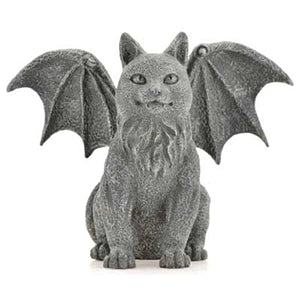 Winged Cat Gargoyle 6 1/2" - Wiccan Place