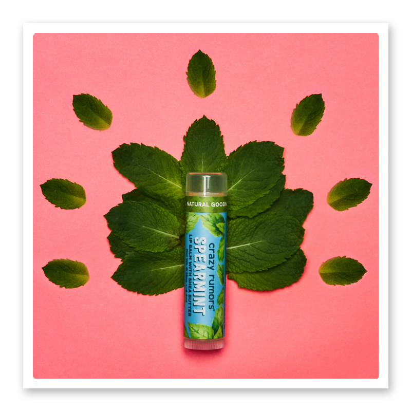 Spearmint Lip Balm - 100% Natural + Vegan