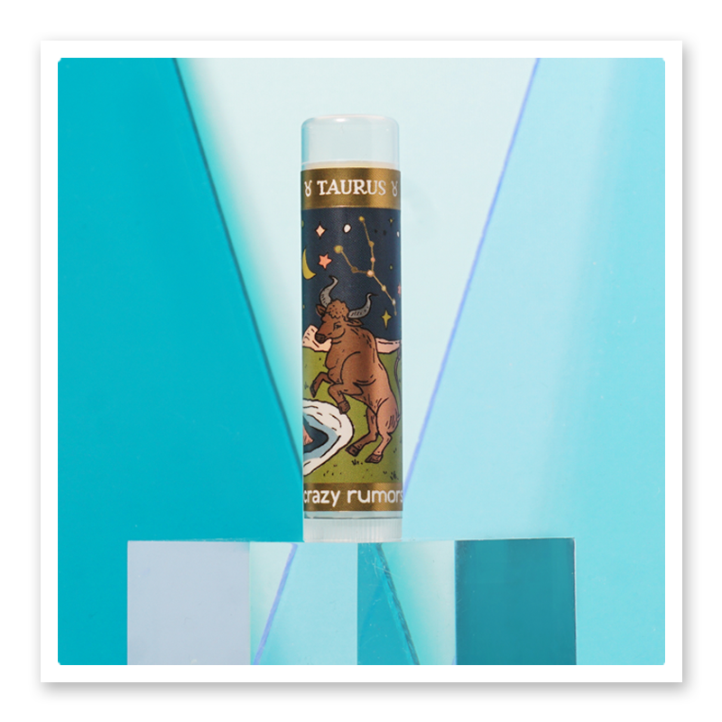 Taurus Lip Balm - Zodiac - Constellation - 100% Natural + Vegan